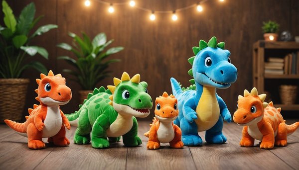 Top 5 raisons d'opter pour les peluches dinosaure plutôt que d'autres jouets